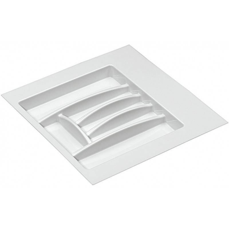 Organizator tacamuri sertar 600mm Alb Hafele pentru casa si proiecte eficiente