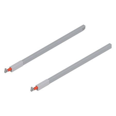 Set lonjeroane pentru Tandembox Antaro, 450 milimetri, gri, Blum