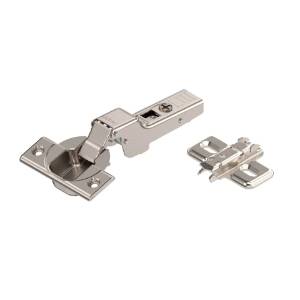 Balama clip-top 110 grade, semiaplicata, fara arc, placuta clip inclusa, Blum