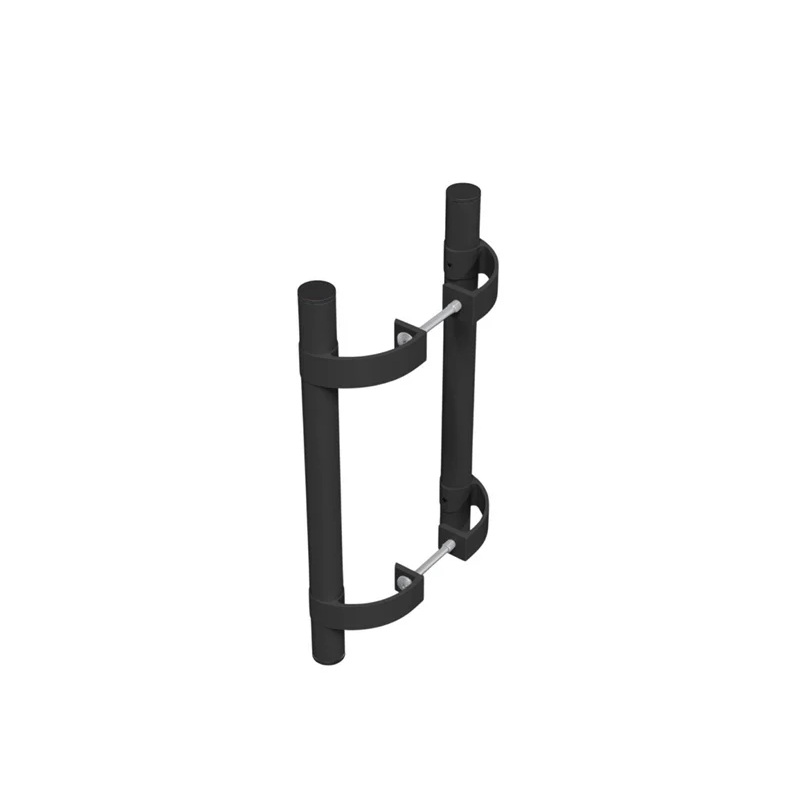 Maner corn reglabil AK 500, negru, 500 mm, set 2 manere aluminiu pentru usi