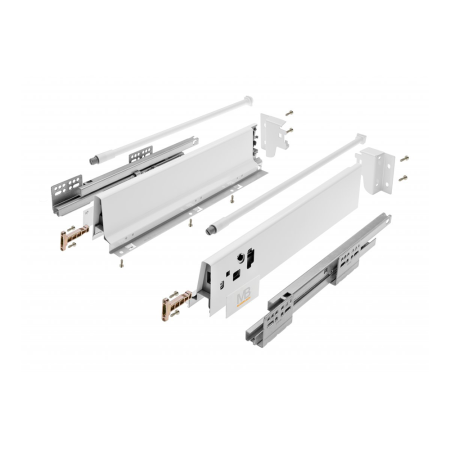 Sertar ModernBox®, 250 mm, mediu alb