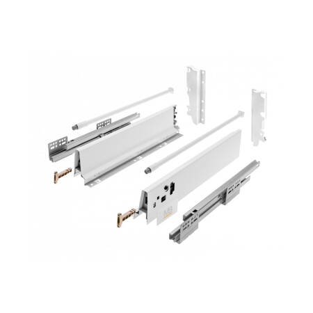 Sertar ModernBox®, 250 mm, inalt alb