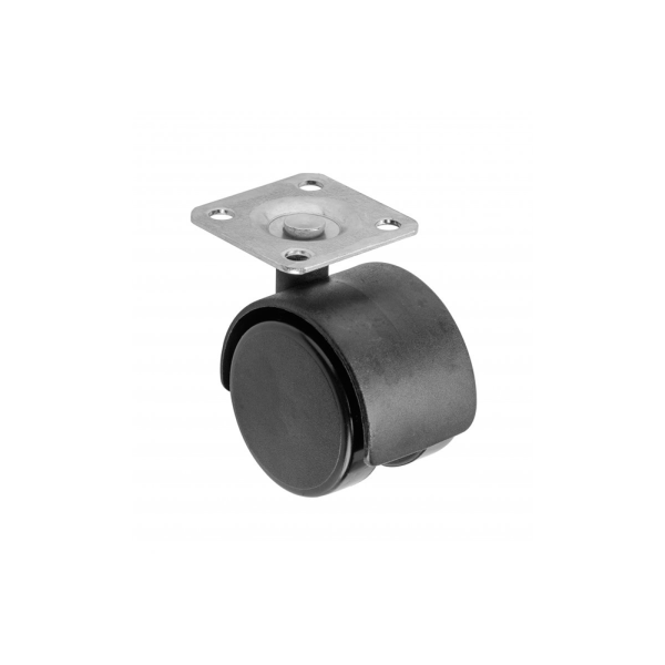GTV Rotila D20, 40mm , fara frana, negru pentru casa si proiecte eficiente