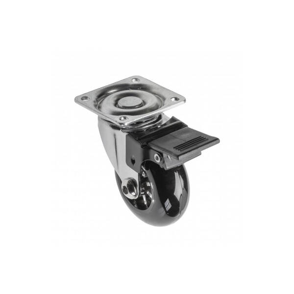 GTV Rotila BRAZIL, 50 mm, cu frana, negru