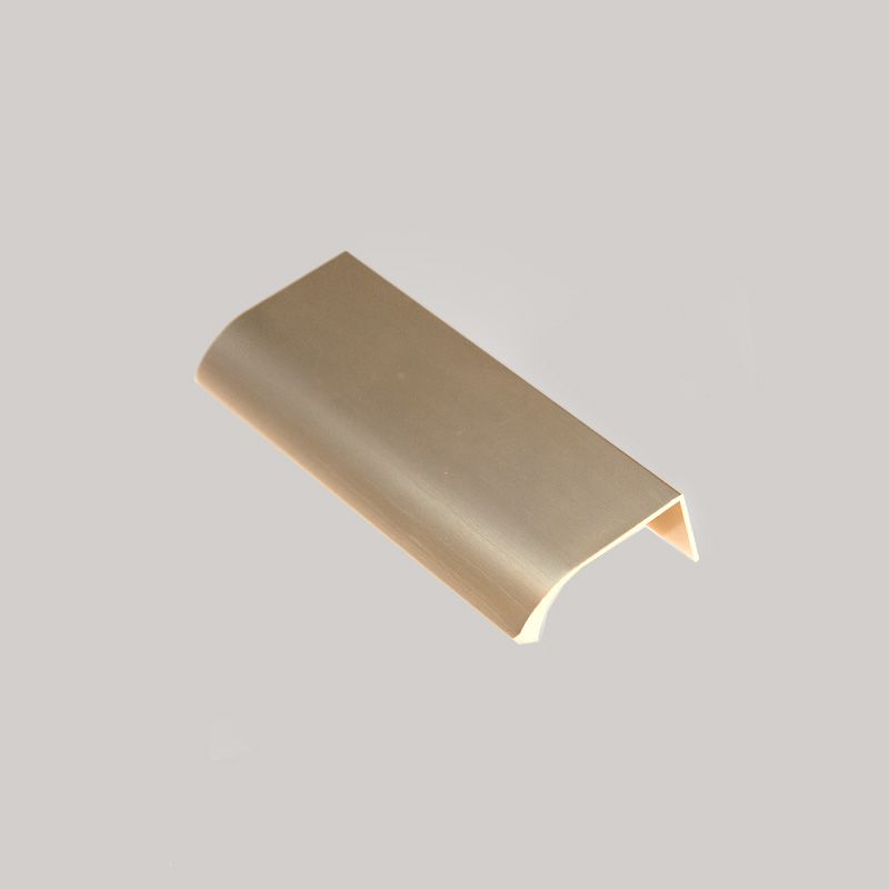 Maner mobilier 3996, 250 mm, 192 mm interaxa, metalic, finisaj auriu