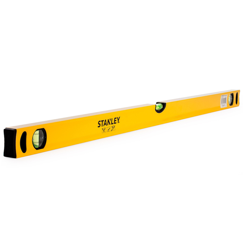 Nivela antisoc, 3 bule, 1000 mm, galben, Stanley