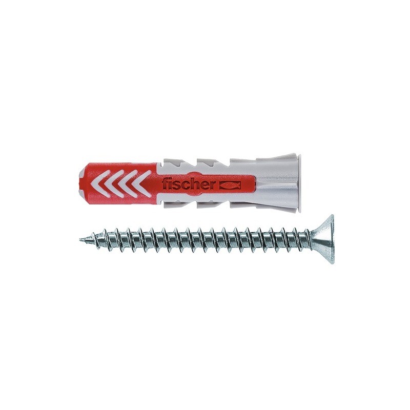 Set Diblu Fischer DuoPower 6x30 mm cu surub cap innecat PZ2, 12 buc