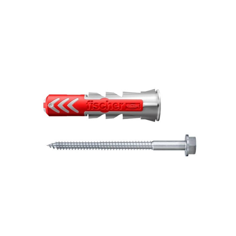 Set Diblu Fischer DuoPower 10x50 mm cu surub, 4 buc