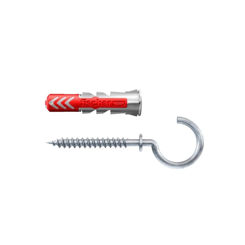 Set Diblu Fischer DuoPower 6x30 mm cu carlig rotund, 6 buc