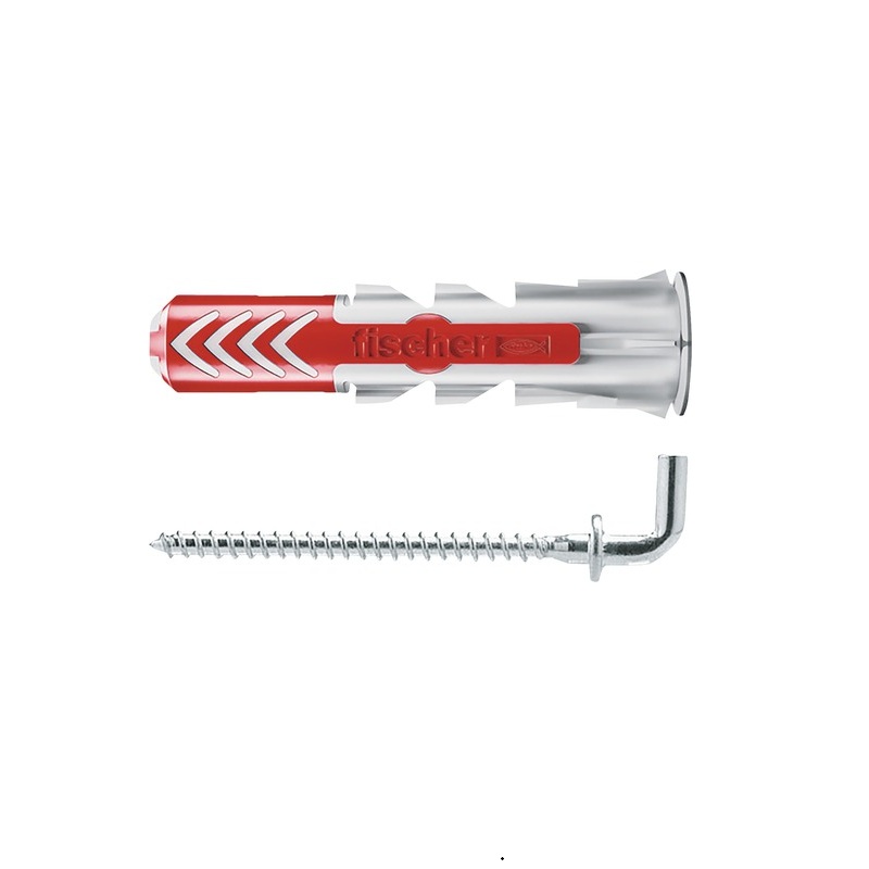 Set Diblu Fischer DuoPower 6x30 mm cu carlig unghiular, 6 buc