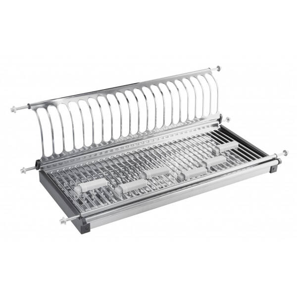 GTV Scurgator vase 1 nivel ajustabil, 535/580 mm, inox pentru casa si proiecte eficiente