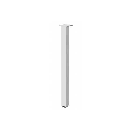 Picior masa patrat 46x46, H710 mm, aluminiu