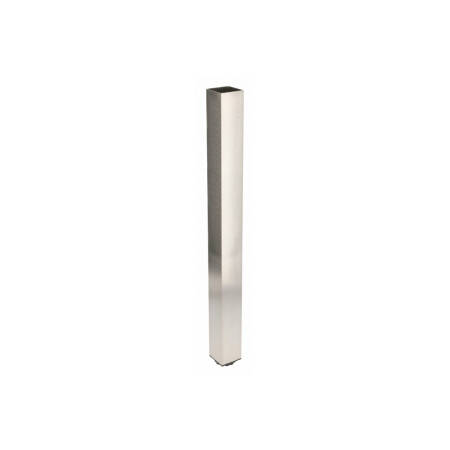 Picior masa patrat 60x60, H710 mm, inox