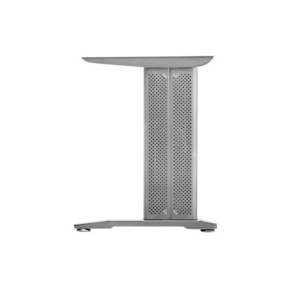 GTV Set picioare birou, H725 mm, argintiu
