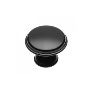 Buton CENTO ,28 mm, negru mat