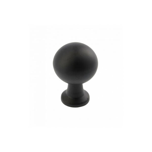 GTV Buton NORD, 23 mm, negru mat pentru casa si proiecte eficiente