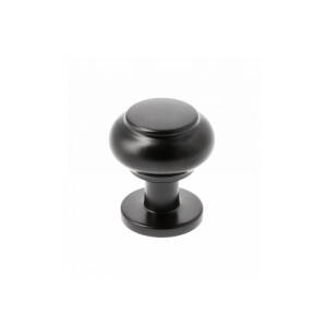 Buton STILO, 27,6 mm, negru mat