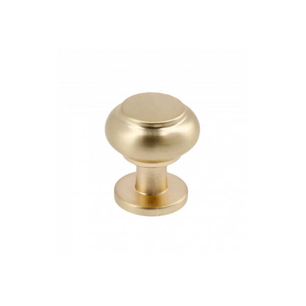 GTV Buton STILO, 27,6 mm, auriu periat pentru casa si proiecte eficiente