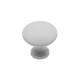 Buton TERNI, 30mm, alb stralucitor
