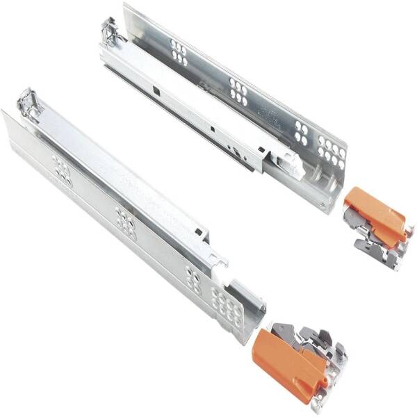 Glisiera TANDEM 270mm, extractie totala, blumotion, cuplaje incluse, 30kg, Blum pentru casa si proiecte eficiente