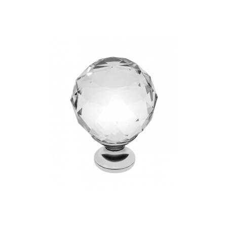 Buton CRYSTAL PALACE, A 40mm (CROM + CRISTAL)
