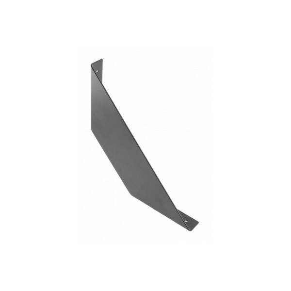 GTV Consola metalica FLAT, negru mat pentru casa si proiecte eficiente