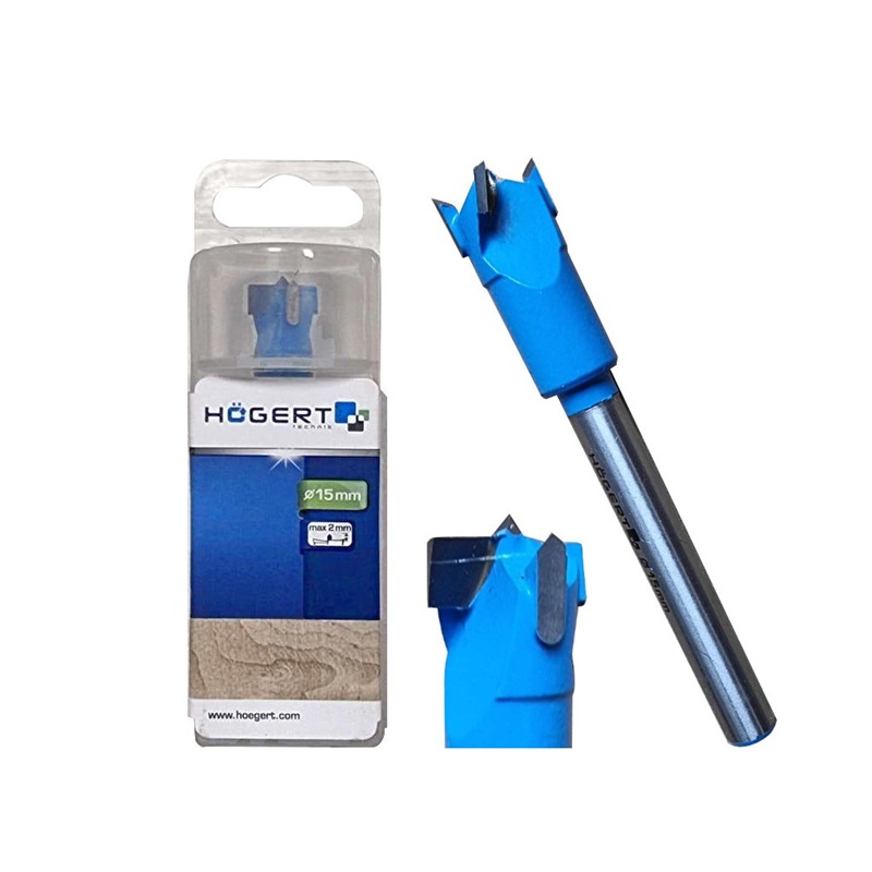 Freza pentru gaura demontabil minifix, diametru 15, Hogert
