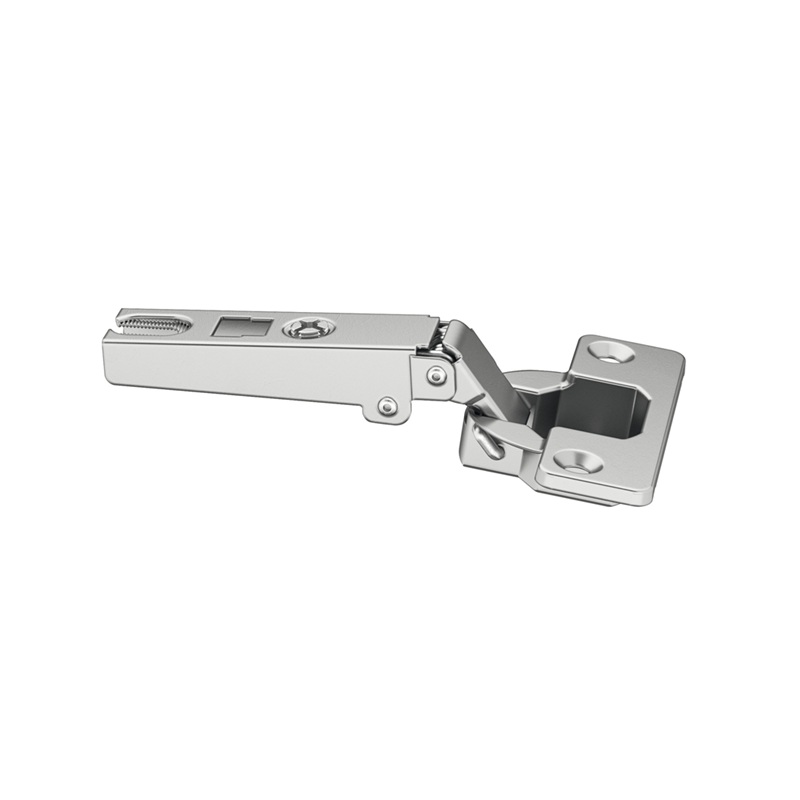 Balama Hafele Metalla M50 pentru usa aplicata, deschidere 110 grade, placuța de montaj H=0 mm inclusa