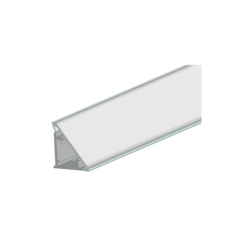 Hafele Inaltator PVC, 30x30, antistrop, pentru blat, fata metalica, alb, 4 metri (debitare maxim 3 metri)