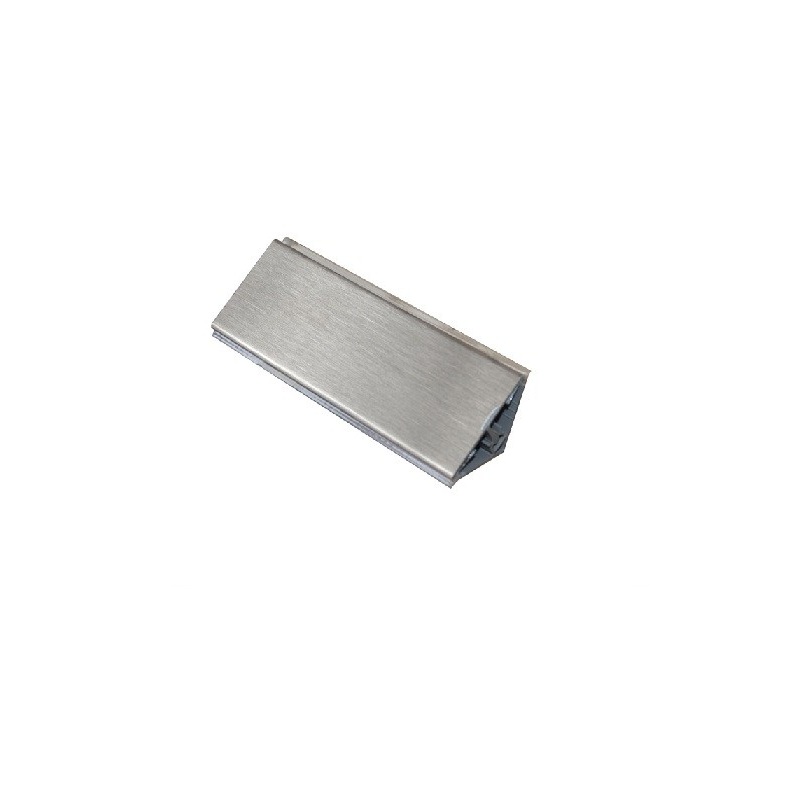 Hafele Inaltator PVC, 30x30, antistrop, pentru blat, fata metalica, inox, 4 metri (debitare maxim 3 metri)