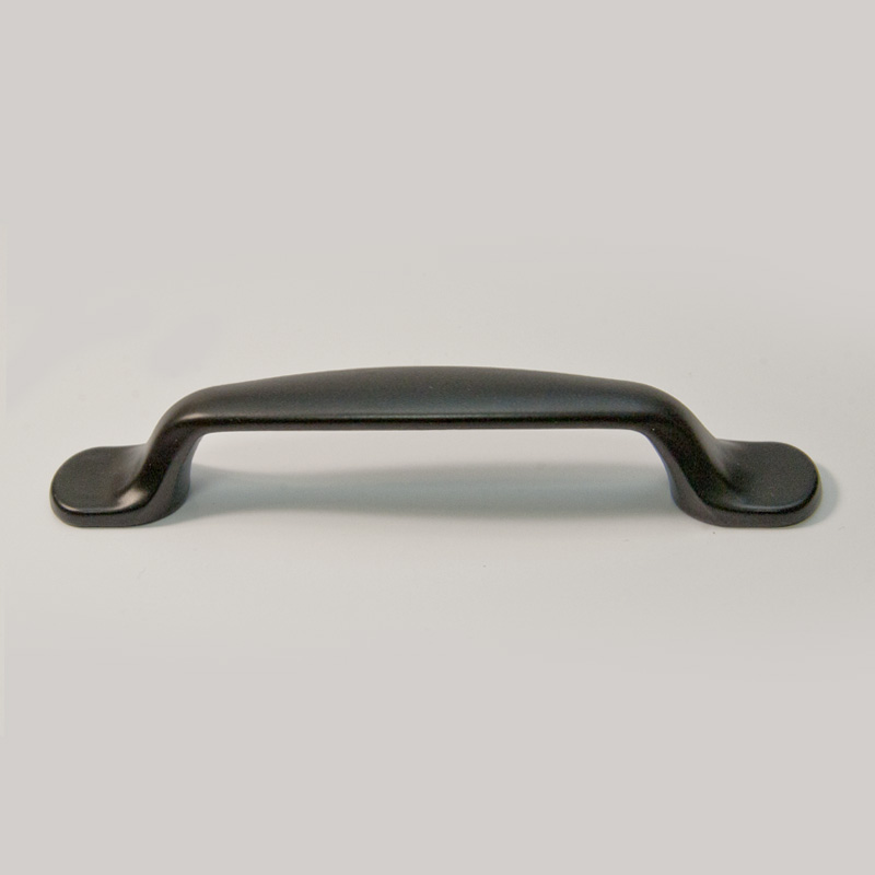 Maner mobilier 7609, interaxa 128 mm, metalic, finisaj negru pentru casa si proiecte eficiente