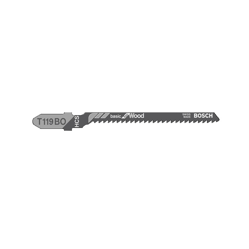 Panza pendular pentru lemn, T 119 BO, 2 bucati, Bosch