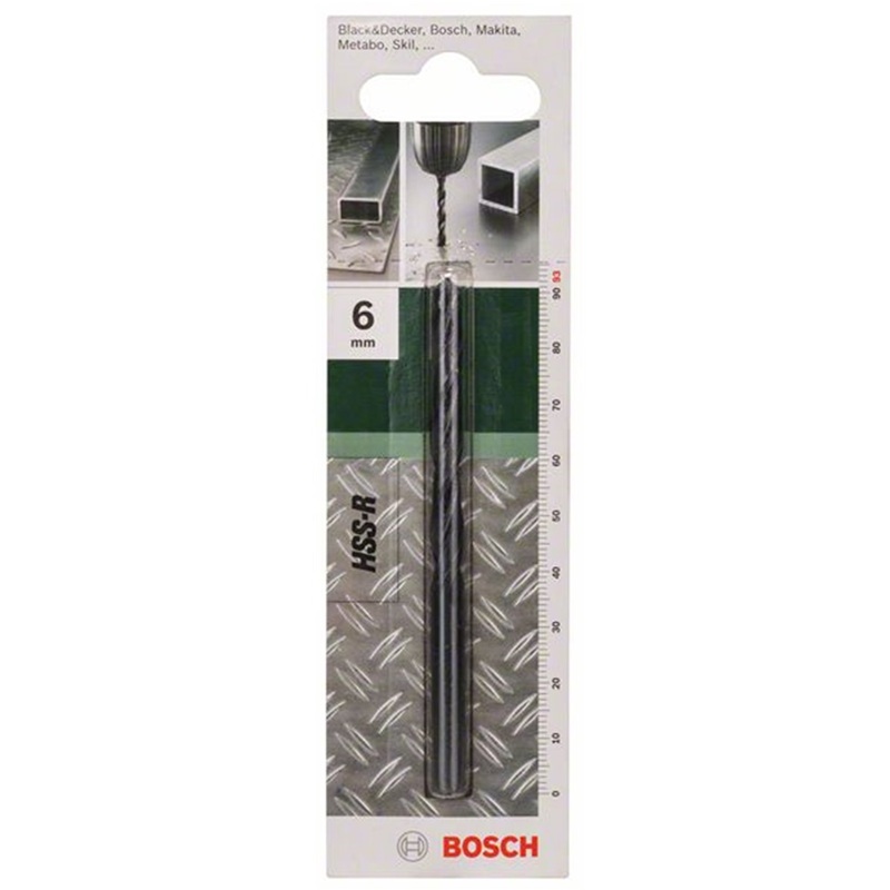 Burghiu Metal HSS-R, DIN 338 6 x 57 x 93 mm, Bosch