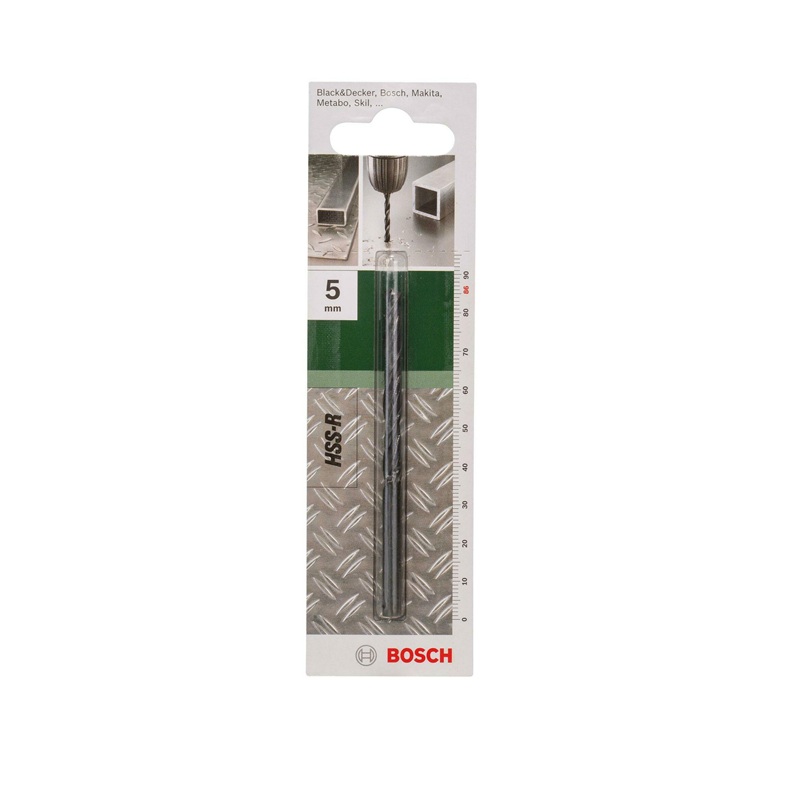 Burghiu Metal HSS-R, DIN 338 5 x 52 x 86 mm, Bosch