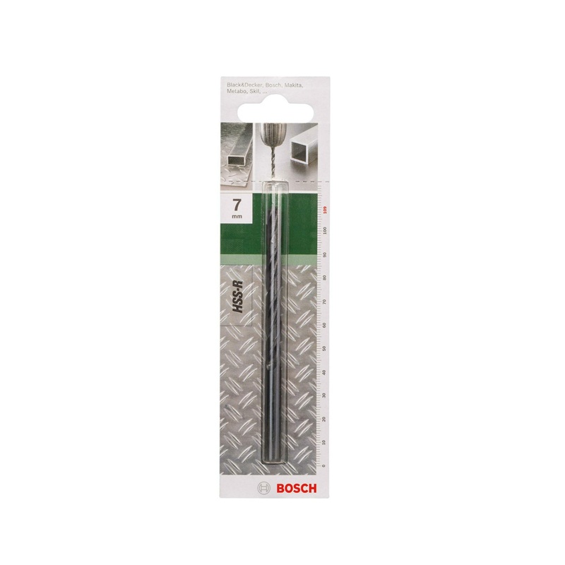 Burghiu Metal HSS-R, DIN 338 7 x 69 x 109 mm, Bosch