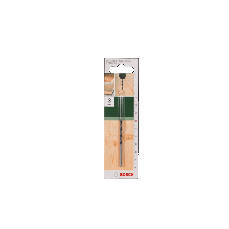 Burghiu pentru lemn cu cap asimetric, 3 x 32 x 60 mm, Bosch