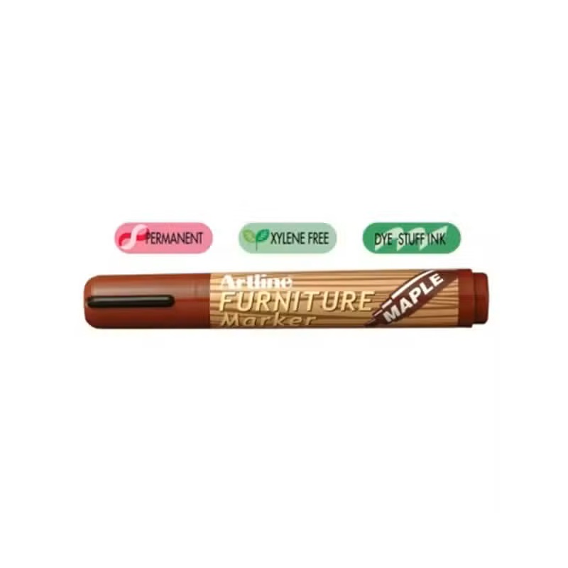 Marker retus mobilier, varf tip dalta 2-5 mm, artar, Artline