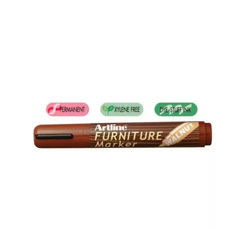 Marker retus mobilier, varf tip dalta 2-5 mm, nuc, Artline