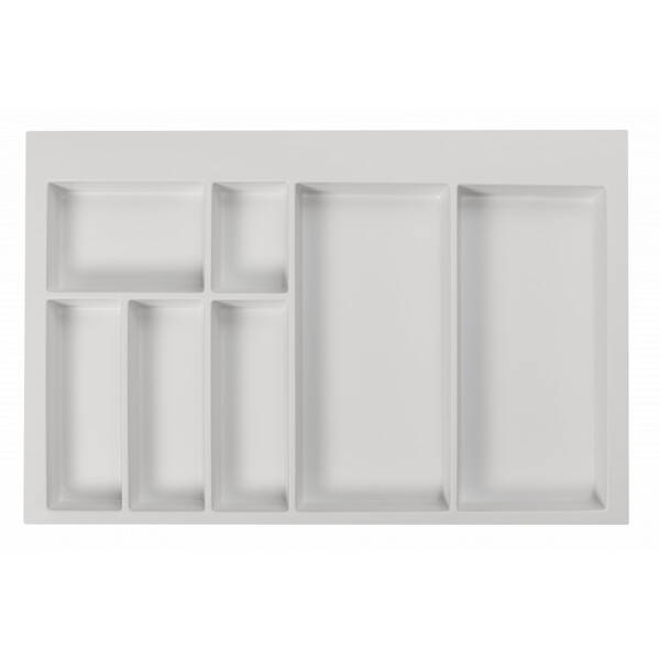 GTV Organizator sertar PVC, 800 mm, alb pentru casa si proiecte eficiente