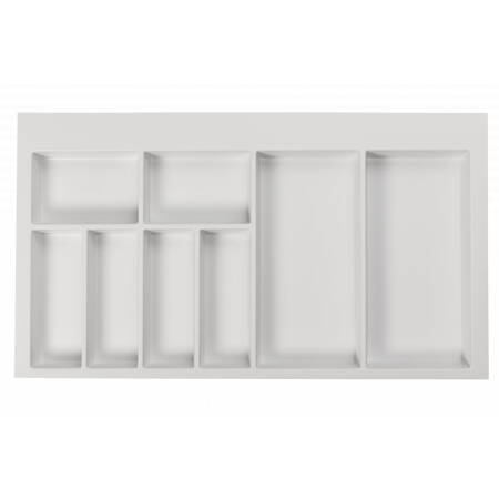 Organizator sertar PVC, 900 mm, alb