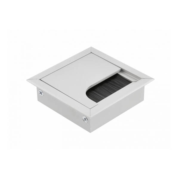 GTV Trecere cablu MERIDA, 80x80mm, aluminiu pentru casa si proiecte eficiente