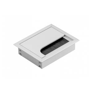 Trecere cablu MERIDA, 80x100mm, aluminiu
