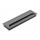 Trecere cablu MERIDA, 80x280mm, negru