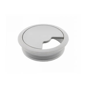 Trecere cablu, plastic, Ø60mm, gri