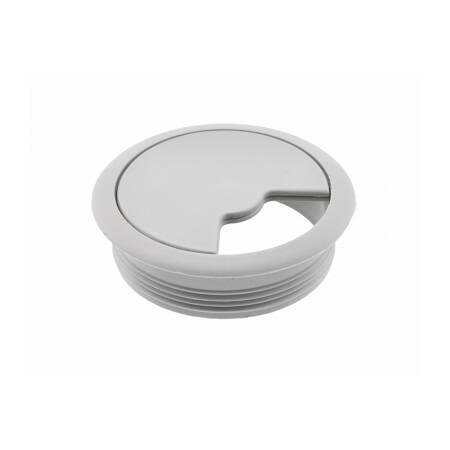 Trecere cablu, plastic, Ø60mm, gri