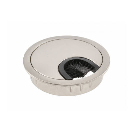 Trecere cablu, metal, Ø60mm, inox