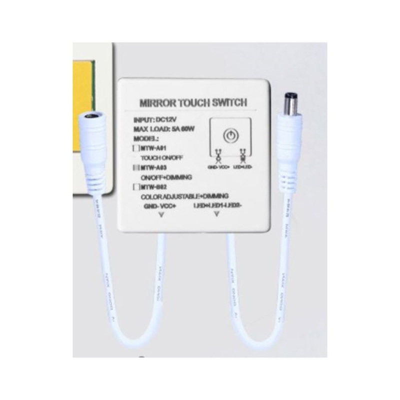 Intrerupator Touch Senzor pentru Banda Led, 12V-24V, 60W, , cu dimare