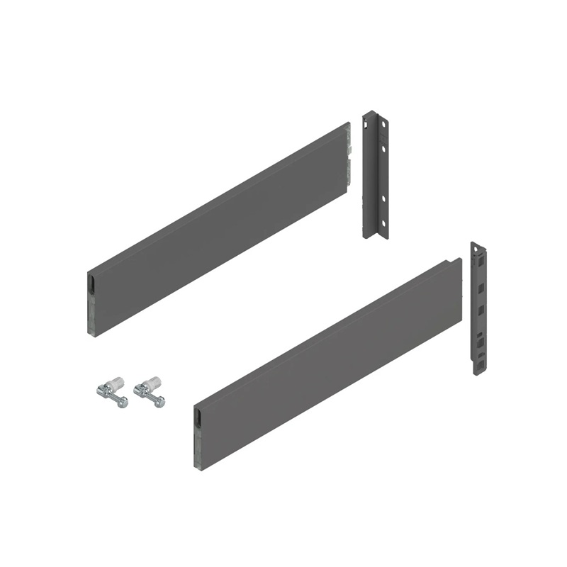 Boxcap 500 Merivobox Gri Orion (spate E, cuplaje lonjeron), cuplaj inserta, Blum pentru casa si proiecte eficiente