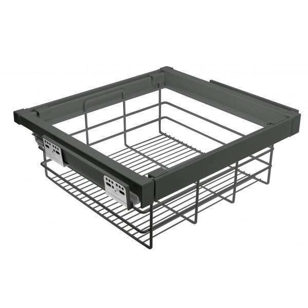 GTV Cos de rufe din sarma ELITE, cu amortizare, 800 mm, gri antracit