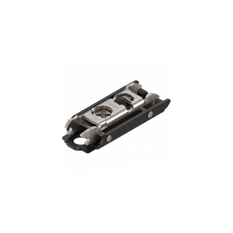 Placuta montaj balama clip, dreapta, inaltare 0mm, finisaj negru onix, Blum